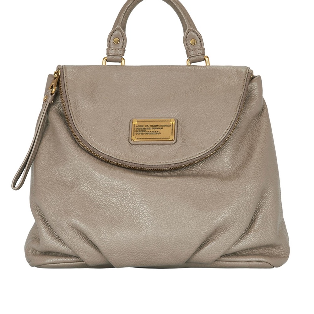 Marc By Marc Jacobs Taupe Leather Backpack
